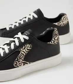 Women SKECHERS Sneakers-Eden Lx Feeling Fierce Black Natural Sneakers