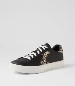 Women SKECHERS Sneakers-Eden Lx Feeling Fierce Black Natural Sneakers