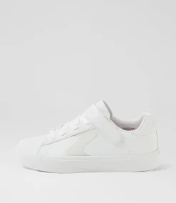 SKECHERS Sport School Shoes-Eden Lx Junior White Sneakers