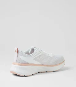 Women SKECHERS Sneakers-Edgeride White Natural Textile Sneakers