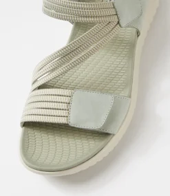 Women I LOVE BILLY Flats|Sandals-Edwyna Sage Sandals