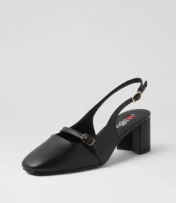 Women I LOVE BILLY Heels-Elanie Black Heels