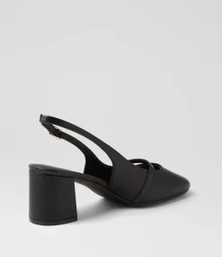 Women I LOVE BILLY Heels-Elanie Black Heels
