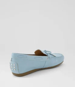 Women DIANA FERRARI Flats-Eliney Denim Leather Flat Shoes