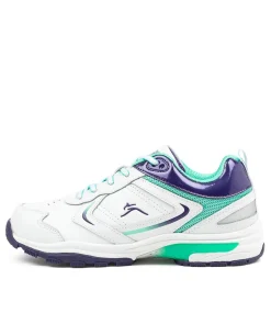 LYNX Sport School Shoes|Junior School Shoes-ELLIS JNR WHITE-PURPLE