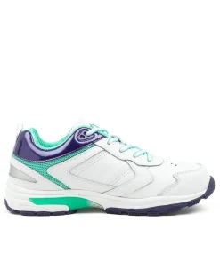 LYNX Sport School Shoes|Junior School Shoes-ELLIS JNR WHITE-PURPLE