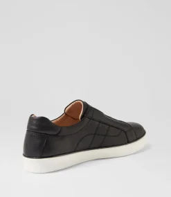 Women COLORADO Comfort|Sneakers-Embel Black Leather Sneakers