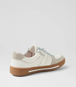Women SUPERSOFT Comfort|Sneakers-Emiee Light Grey Leather Sneakers