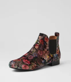 Women I LOVE BILLY Boots-Endale Majestic Velvet Chelsea Boots