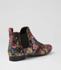 Women I LOVE BILLY Boots-Endale Majestic Velvet Chelsea Boots