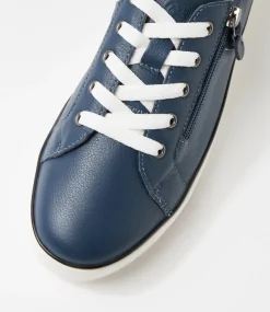 Women COLORADO Comfort|Sneakers-Envy Blue Leather Sneakers