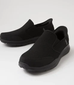 SKECHERS Sneakers-Equalizer 5 Black Mesh Sneakers