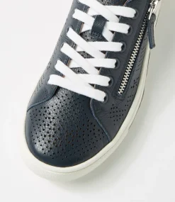 Women SUPERSOFT Comfort|Sneakers-Equally Navy Leather Sneakers