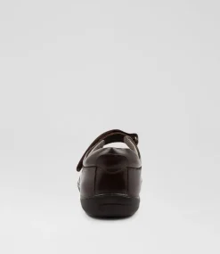 COLORADO Junior School Shoes-ERIN JNR E BROWN LEATHER