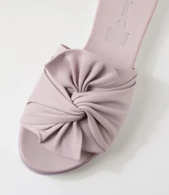 Women DIANA FERRARI Slides|Flats-Eronda Lilac Leather Slides