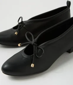 Women I LOVE BILLY Flats-Ertina Black Flat Shoes