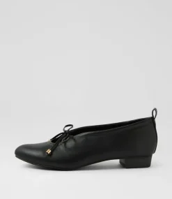 Women I LOVE BILLY Flats-Ertina Black Flat Shoes