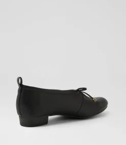 Women I LOVE BILLY Flats-Ertina Black Flat Shoes