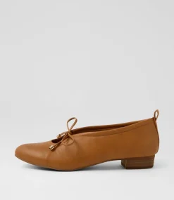 Women I LOVE BILLY Flats-Ertina Tan Flat Shoes
