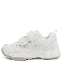 LYNX Sport School Shoes|Junior School Shoes-ERUPT JNR V PP WHITE