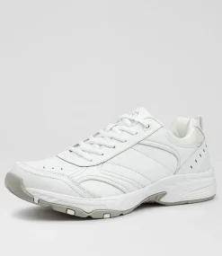 LYNX Sport School Shoes|Senior School Shoes-ERUPT SNR WIDE NM WHITE