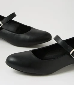 Women I LOVE BILLY Flats-Esteen Black Flat Shoes
