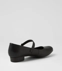Women I LOVE BILLY Flats-Esteen Black Flat Shoes