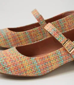 Women I LOVE BILLY Flats-Esteen Pretty Hatch Flat Shoes