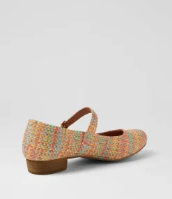 Women I LOVE BILLY Flats-Esteen Pretty Hatch Flat Shoes