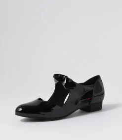 Women I LOVE BILLY Flats-Estella Black Patent Pu Flat Shoes