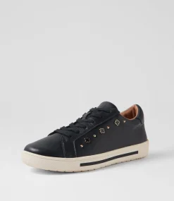 Women SUPERSOFT Comfort|Sneakers-Evening Navy Leather Sneakers
