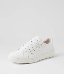 Women SUPERSOFT Comfort|Sneakers-Evening White Leather Sneakers