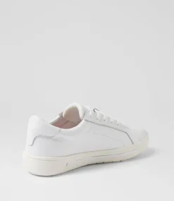 Women SUPERSOFT Comfort|Sneakers-Evening White Leather Sneakers