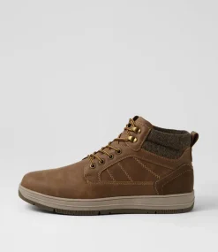 C88 by COLORADO Boots|Casuals-Evo Brown Lace Up Boots