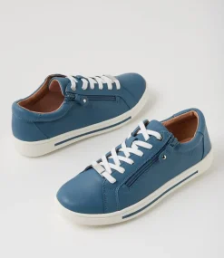 Women SUPERSOFT Sneakers-Evone Denim Leather Sneakers