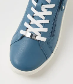 Women SUPERSOFT Sneakers-Evone Denim Leather Sneakers