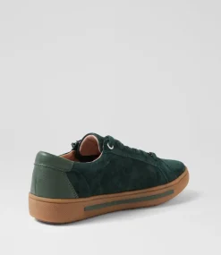 Women SUPERSOFT Comfort|Sneakers-Evone Forest Suede Leather Sneakers