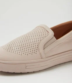 Women SUPERSOFT Comfort|Sneakers-Exercise Nougat Leather Sneakers