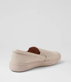Women SUPERSOFT Comfort|Sneakers-Exercise Nougat Leather Sneakers