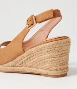 Women I LOVE BILLY Espadrilles|Heels-Fabiana Tan Nubuck Pu Espadrilles