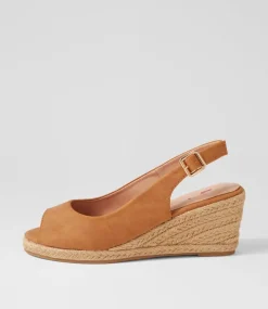Women I LOVE BILLY Espadrilles|Heels-Fabiana Tan Nubuck Pu Espadrilles