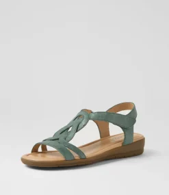 Women SUPERSOFT Flats|Sandals-Famie Ocean Leather Sandals