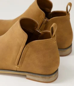 Women I LOVE BILLY Boots-Fanda Sand Nubuck Chelsea Boots