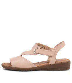 Women SUPERSOFT Comfort|Flats-Fanne2 Blush Leather Sandals