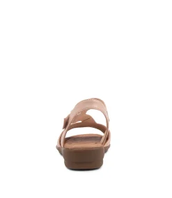 Women SUPERSOFT Comfort|Flats-Fanne2 Blush Leather Sandals