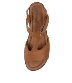 Women SUPERSOFT Comfort|Flats-FANNE2 SU DK TAN LEATHER