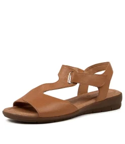 Women SUPERSOFT Comfort|Flats-FANNE2 SU DK TAN LEATHER