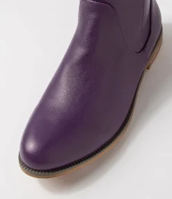 Women I LOVE BILLY Boots-Faraday Purple Knee High Boots