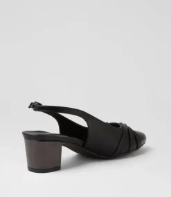 Women I LOVE BILLY Heels-Fasker Black Heels