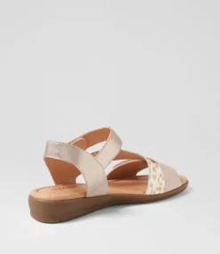 Women SUPERSOFT Comfort|Flats-Fast Nougat Multi Sandals